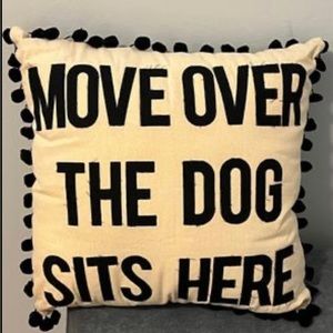 19 inch decorative Dog themed pillow